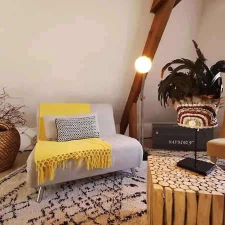Adorable Petit Loft Clim Wifi Au Pied De La Cite Apartmán *