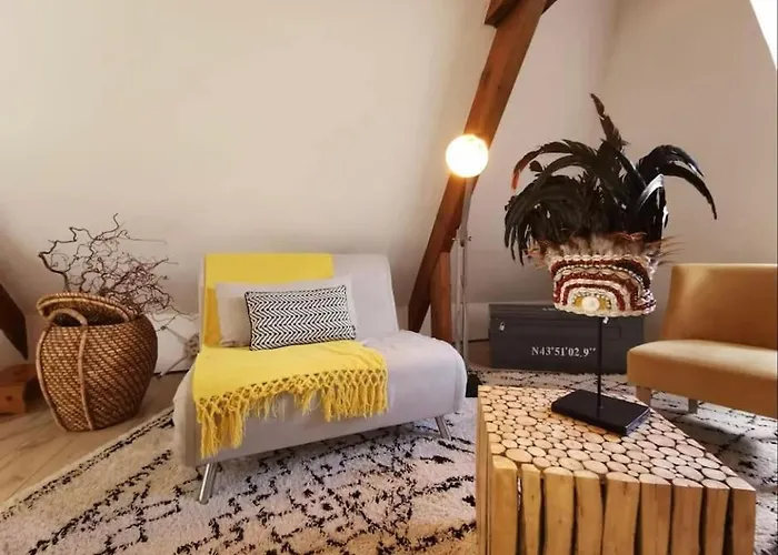 Adorable Petit Loft Clim Wifi Au Pied De La Cité Appartamento *