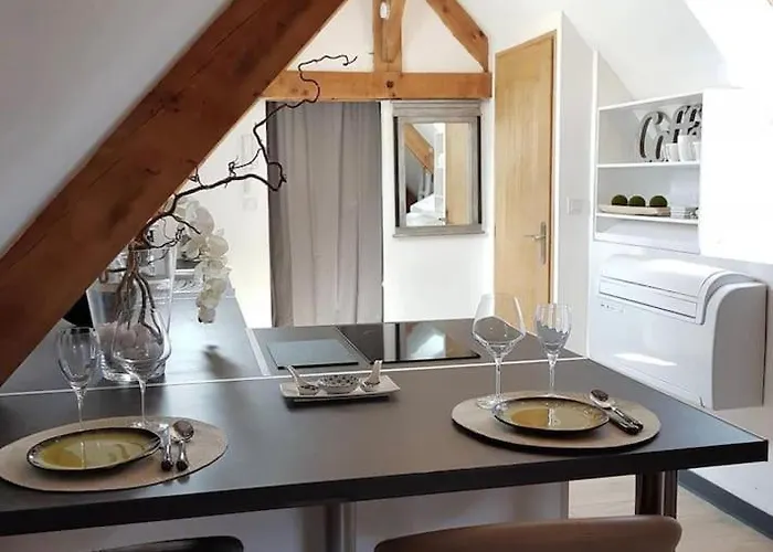 아파트 Adorable Petit Loft Clim Wifi Au Pied De La Cite *