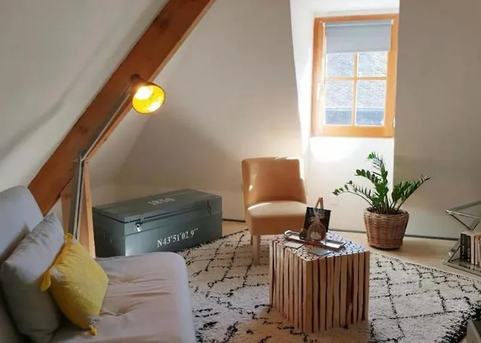 Adorable Petit Loft Clim Wifi Au Pied De La Cité Appartamento